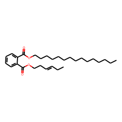 Phthalic acid, pentadecyl trans-hex-3-enyl ester