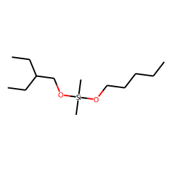 Silane, dimethyl(2-ethylbutoxy)pentyloxy-