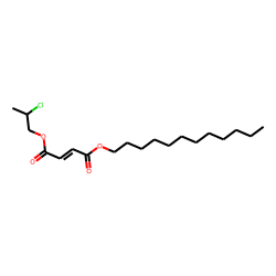 Fumaric acid, 2-chloropropyl dodecyl ester