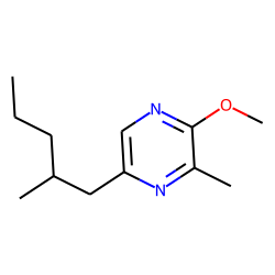 Pyrazine, 2-methoxy-3-methyl-5-(2-methylpentyl)