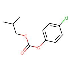 Carbonic acid, isobutyl 4-chlorophenyl ester