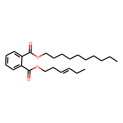 Phthalic acid, decyl trans-hex-3-enyl ester