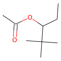 CH3C(O)OCH(CH2CH3)C(CH3)3