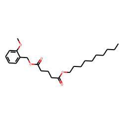 Glutaric acid, decyl 2-methoxybenzyl ester