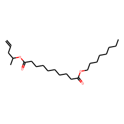 Sebacic acid, octyl pent-4-en-2-yl ester