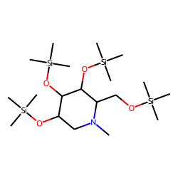 N-Methyl-1-deoxynojirimycin, tetrakis(trimethylsilyl) ether