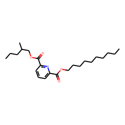 2,6-Pyridinedicarboxylic acid, decyl 2-methylpentyl ester
