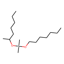 Silane, dimethyl(2-heptyloxy)heptyloxy-