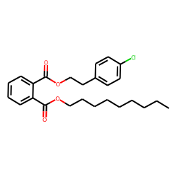 Phthalic acid, 2-(4-chlorophenyl)ethyl nonyl ester