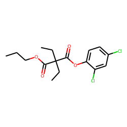 Diethylmalonic acid, 2,4-dichlorophenyl propyl ester