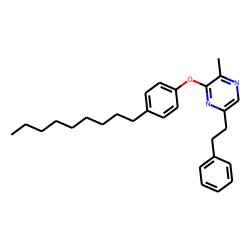 2-(P-nonylphenoxy)-3-methyl-6-(2-phenylethyl) pyrazine