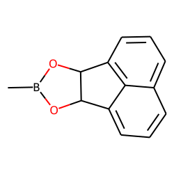 cis-Acenaphthen-1,2-diol, methylboronate