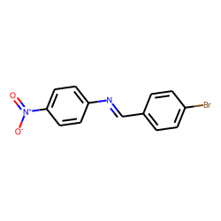 p-bromobenzylidene-(4-nitrophenyl)-amine