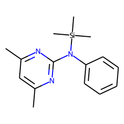 2-Pyrimidinamine, 4,6-dimethyl-N-phenyl-N-trimethylsilyl-
