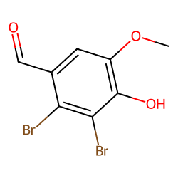 2,3-Dibromo-4-hydroxy-5-methoxybenzaldehyde