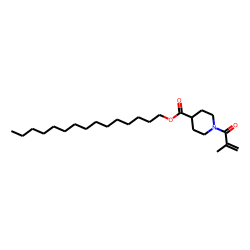 Isonipecotic acid, N-methacryloyl-, pentadecyl ester