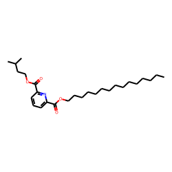 2,6-Pyridinedicarboxylic acid, 3-methylbutyl pentadecyl ester