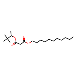 Malonic acid, 3,3-dimethylbut-2-yl undecyl ester