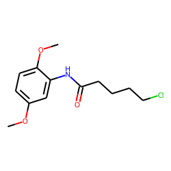 Pentanamide, N-(2,5-dimethoxyphenyl)-5-chloro-