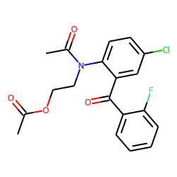 Flurazepam M (hydroxyethyl-), hydrolysis, acetylated