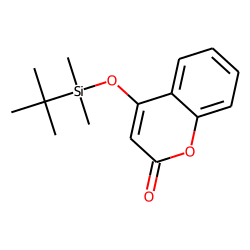 4-Hydroxycoumarin, tert-butyldimethylsilyl ether