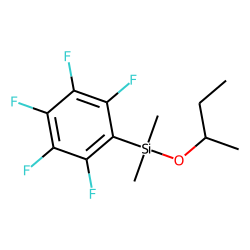 2-Dimethyl(pentafluorophenyl)silyloxybutane
