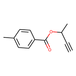 p-Toluic acid, but-3-yn-2-yl ester