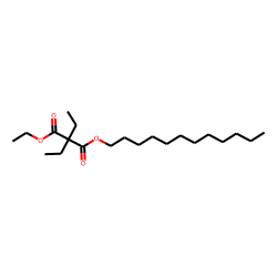 Diethylmalonic acid, dodecyl ethyl ester