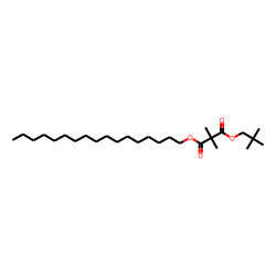 Dimethylmalonic acid, heptadecyl neopentyl ester