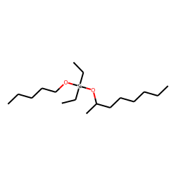 Silane, diethyl(2-octyloxy)pentyloxy-