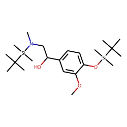2-[[tert-Butyl(dimethyl)silyl](methyl)amino]-1-(4-pyrrol[tert-butyl(dimethyl)silyl]oxymorpho-3-methoxyphenyl)ethanol