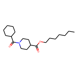 Isonipecotic acid, N-(cyclohexylcarbonyl)-, heptyl ester