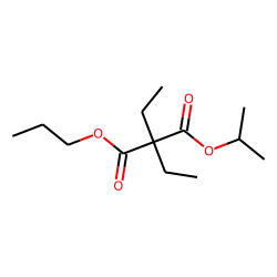 Diethylmalonic acid, isopropyl propyl ester