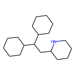 Piperidine, 2-(2,2-dicyclohexylethyl)-