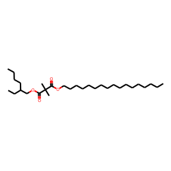 Dimethylmalonic acid, 2-ethylhexyl heptadecyl ester