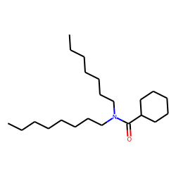 Cyclohexanecarboxamide, N-heptyl-N-octyl-