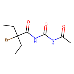 Acetylcarbromal