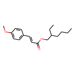 2-Propenoic acid, 3-(4-methoxyphenyl)-, 2-ethylhexyl ester