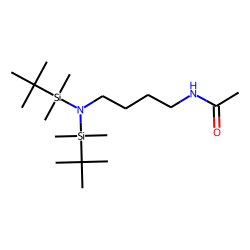 N-{4-[Bis(tert-butyldimethylsilyl)amino]butyl}acetamide