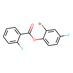 2-Fluorobenzoic acid, 2-bromo-4-fluorophenyl ester