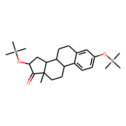 Oestrone, 16«beta»-hydroxy, TMS
