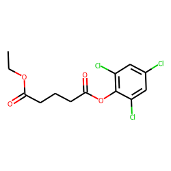Glutaric acid, ethyl 2,4,6-trichlorophenyl ester