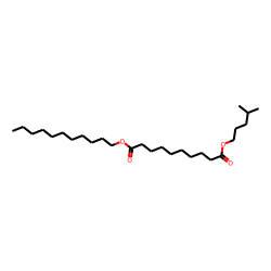 Sebacic acid, isohexyl undecyl ester