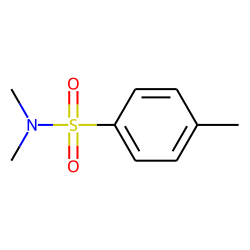 Benzenesulfonamide, N,N,4-trimethyl-