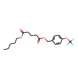 Glutaric acid, pentyl 4-(trifluoromethoxy)benzyl ester