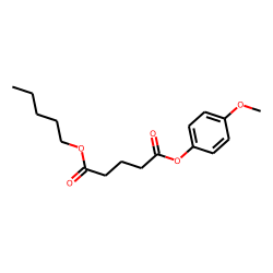 Glutaric acid, 4-methoxyphenyl pentyl ester