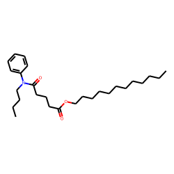 Glutaric acid, monoamide, N-butyl-N-phenyl-, dodecyl ester