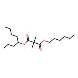 Dimethylmalonic acid, hexyl 4-octyl ester