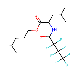 l-Leucine, n-heptafluorobutyryl-, isohexyl ester
