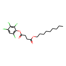 Succinic acid, nonyl 2,3,4,6-tetrachlorophenyl ester